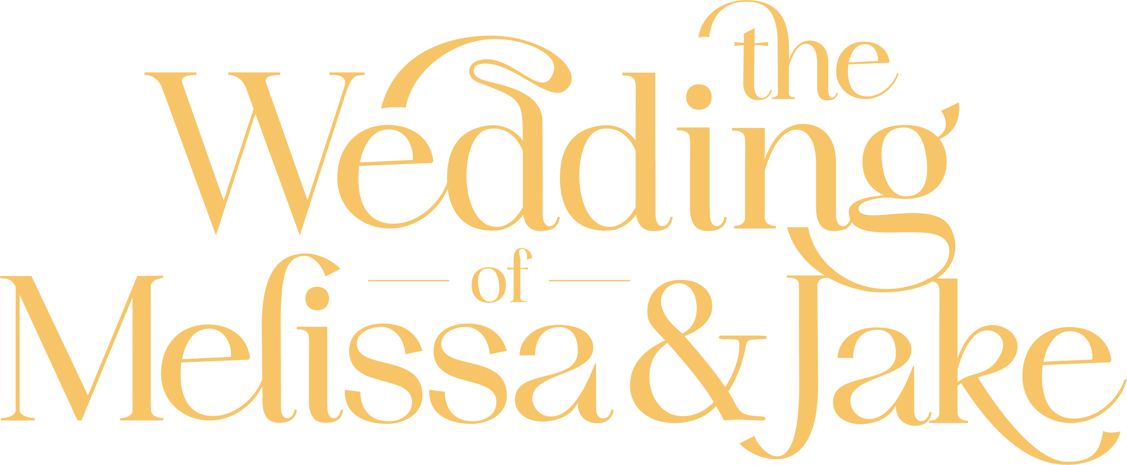 The Wedding of Melissa & Jake